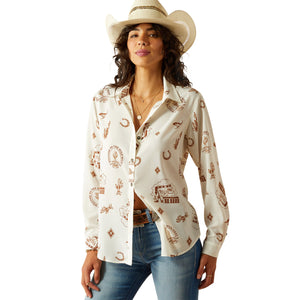 Ariat Womens Homestyle Button Shirt