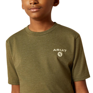 Ariat Mens Roped Diamond Short Sleeve