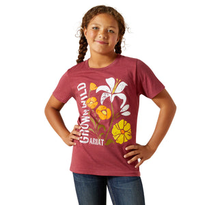 Ariat Girls Grown Wild Short Sleeve