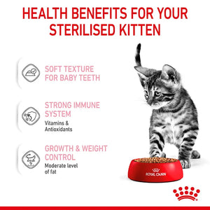 Royal Canin Sterilised Kitten in Gravy Wet Cat Food