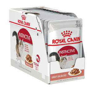 Royal Canin Cat Adult Instinct Gravy wet cat food – front of pack