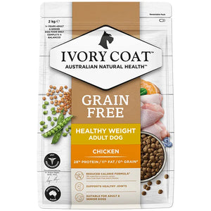 Ivory Coat Grain Free Healthy Weight Chicken Dry Dog Food