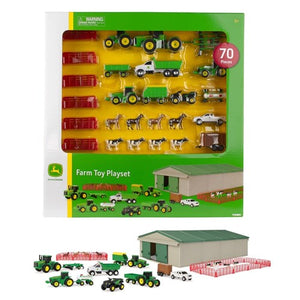 John Deere Mini Vehicle Set 70 Pce