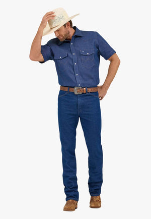 Wrangler Mens Cowboy Cut Slim Fit Jeans