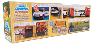 Big Country Toys Truck and Cattle Trailer Playset