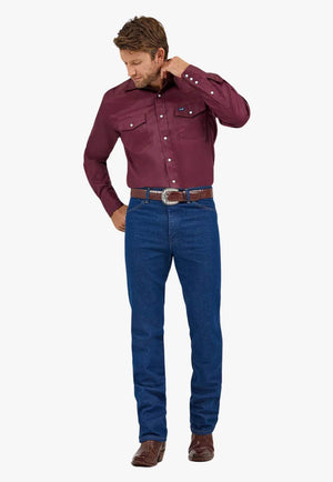 Wrangler Mens Cowboy Cut Slim Fit Jeans