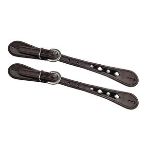 Oregon Silver Bling Western Spur Straps