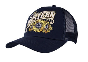 Pure Western Sunflower Trucker Cap