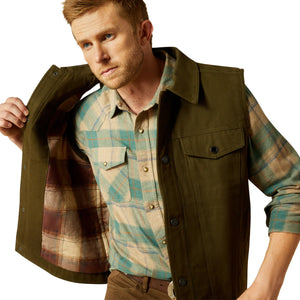 Ariat Mens Canvas Rancher Vest