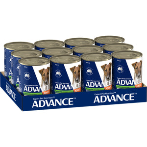 Advance Dog Adult All Breed Casserole with Lamb Wet Dog Food 400g