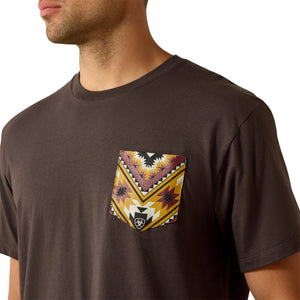 Ariat Mens Southwest Longest Horn Classic Fit T-Shirt