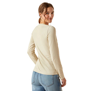 Ariat WMS Ritzy Logo LS Tee