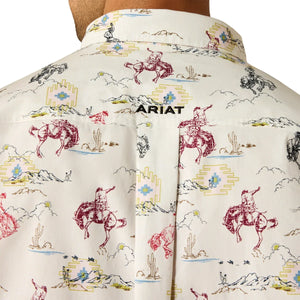Ariat Mens Taber Classic Fit Long Sleeve Shirt