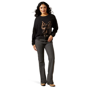 Ariat WMS Canvas Oversized Long Sleeve Tee