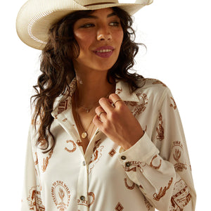 Ariat Womens Homestyle Button Shirt