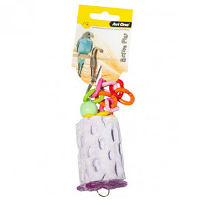 Avi One Bird Toy Mineral with Plastic Links