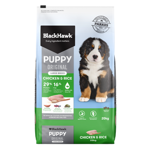 Black Hawk Puppy Large Breed Chicken and Rice Dry Dog Food