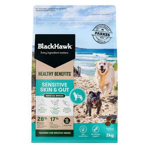 Black Hawk Healthy Benefits Sensitive Skin and Gut Dry Dog Food