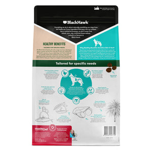 Black Hawk Healthy Benefits Sensitive Skin and Gut Dry Dog Food