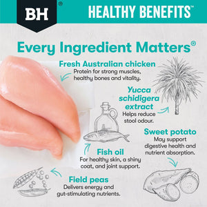 Black Hawk Healthy Benefits Sensitive Skin and Gut Dry Dog Food