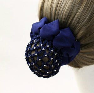 Brookies Scrunchie Hair Net with Rhinestones