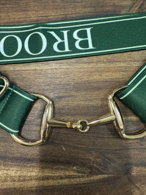 Brookies Signature Snaffle Bit Equestrian Buckle