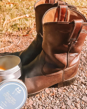 Buzz Balms Bees Knees Leather Balm