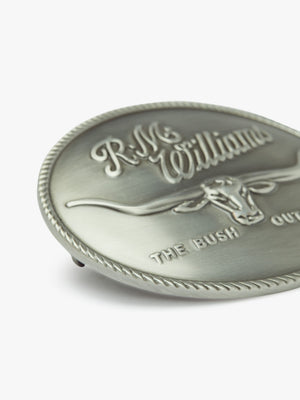R.M.Williams Logo Buckle