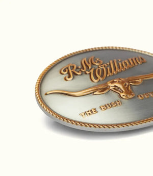 R.M.Williams Logo Buckle