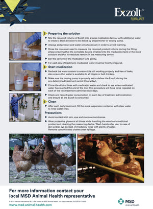 MSD Exzolt Red Mite Treatment For Chickens