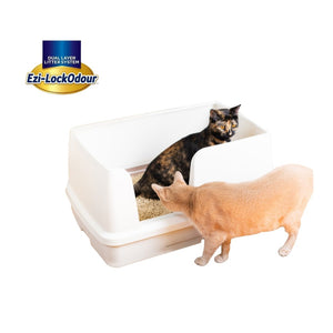 Ezi-LockOdour Dual Layer XL Cat Litter System
