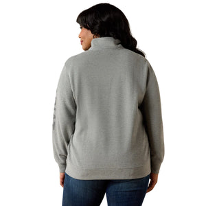 Ariat Womens Foundation Logo 1/2 Zip Sweatshirt