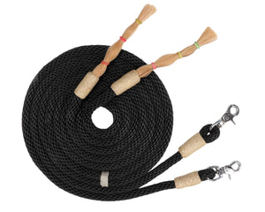 Fort Worth Soft Round Split Reins 8ft