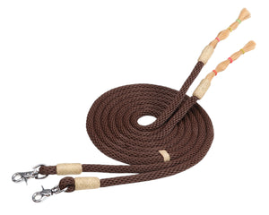 Fort Worth Soft Round Split Reins 8ft