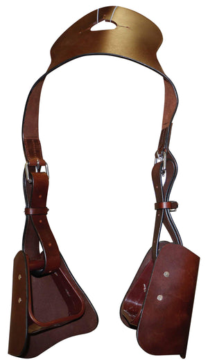 Fort Worth Little Rider Stirrups Brown