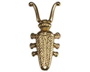 Beetle Boot Jack Solid Brass