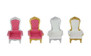 Fairy Princess Chair 4 Asstd 14cm