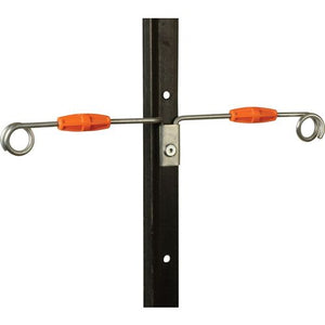 Gallagher 160mm Double End Steel Post Live Tip Lockset Offset