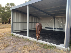 Rubber Stable Mat 1.8mx1.2mx19mm