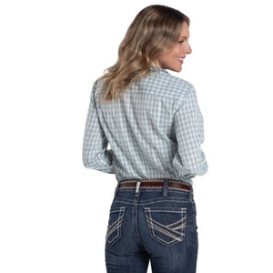 Just Country Womens Abbey Frills Full Button Workshirt