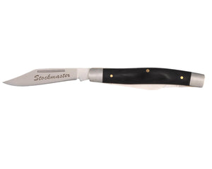 StockMaster 3 Blade Stock Knife 4in with Nylon Pouch