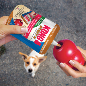 KONG Dog Stuffn All-Natural Peanut Butter Pouch