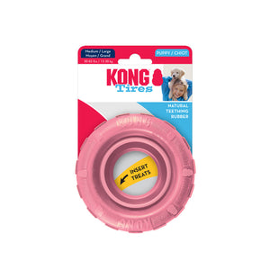 KONG Puppy Tires Dog Toy