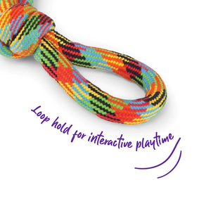 Kazoo Braided Rope 3 Knot Tug Dog Toy