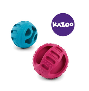 Kazoo Chew and Treat Enrichment Ball Dog Toy