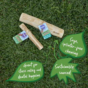 Kazoo Coffee Wood Chew Dog Toy