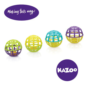 Kazoo Roller Ball - 4 Pack