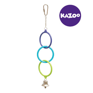 Kazoo Triple Cage Ring with Bell