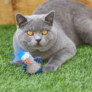 Kazoo Wobble Duck Cat Toy