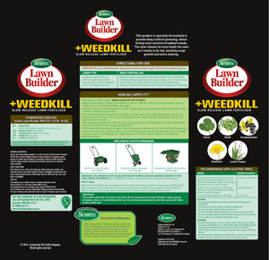 Scotts Lawn Builder + Weed Kill